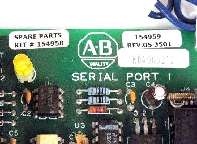 ALLEN BRADLEY 154959 REMOTE I/O PC BOARD REV 05 1336MODG2/D