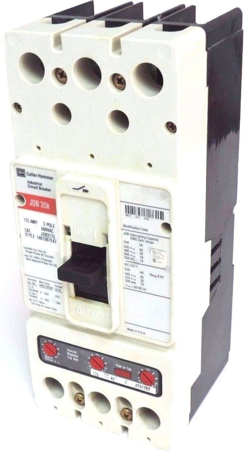 NEW CUTLER-HAMMER JDB3175 CIRCUIT BREAKER JDB 35K STYLE: 1481D87G47, 3-POLE