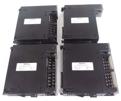 LOT OF 4 GE FANUC IC693MDL641C INPUT MODULES 24VDC 16PT