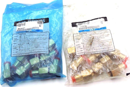 NEW SMC KQ2F11-37 FITTINGS FEMALE CONNECTOR KQ2F1137 (QTY:20)