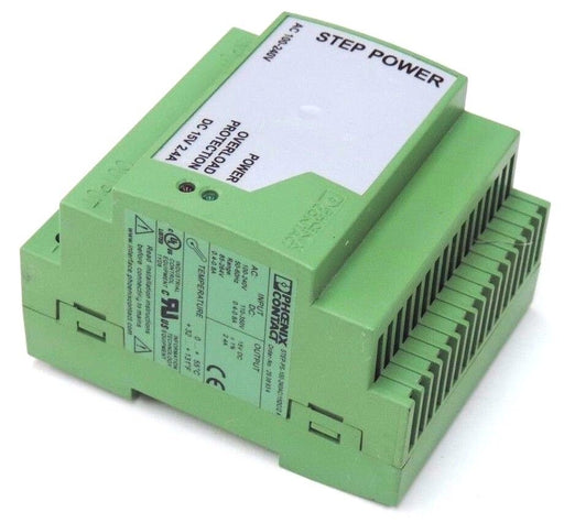 PHOENIX CONTACT STEP-PS-100-240AC/15DC/2.4 STEP POWER ORDER NO. 2938934