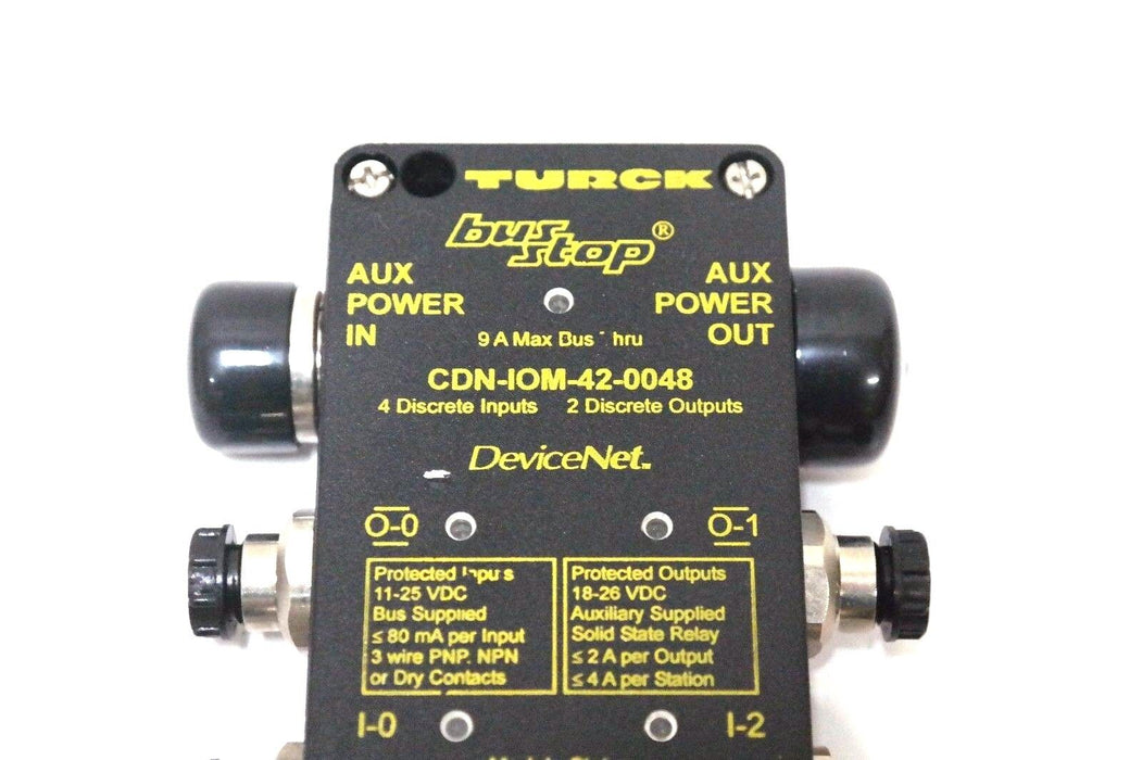 TURCK CDN-IOM-42-0048 BUS STOP INTERLINK BT BLOCK F0003-6 CDNIOM420048 NEW