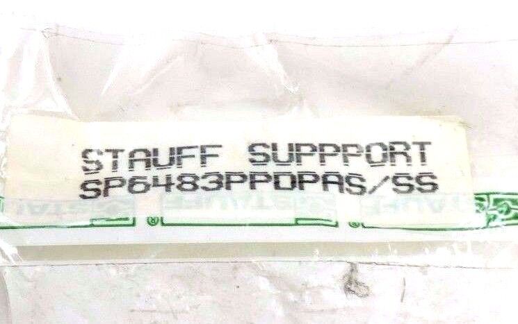 LOT OF 2 NIB STAUFF SP6483PPDPAS/SS PLASTIC SUPPORT MOUNTS SP6483PPDPASSS