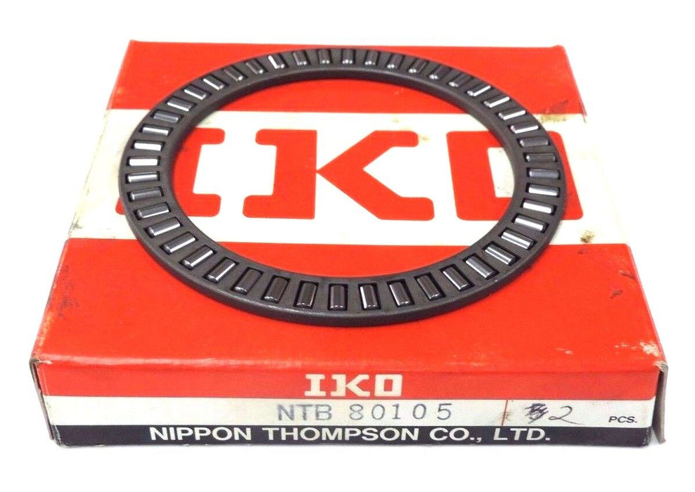 NIB IKO NTB 80105 THRUST NEEDLE ROLLER BEARING 80X105X4, NTB80105