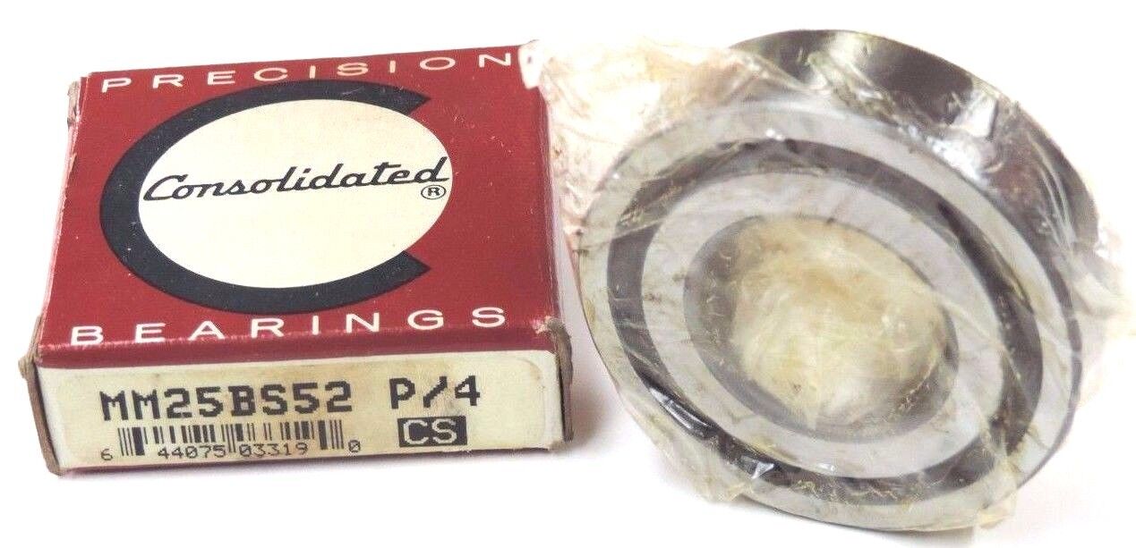NIB CONSOLIDATED MM25BS52 PRECISION BEARING P/4