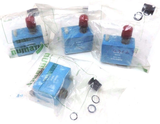 LOT OF 4 NEW NUMATICS 236-233B SOLENOID VALVES 4WATT, 24VDC, 236233B
