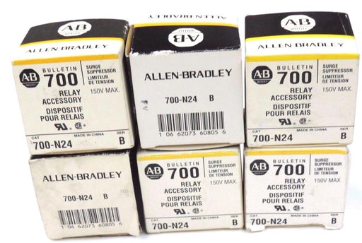 LOT OF 6 NIB ALLEN BRADLEY 700-N24 SURGE SUPPRESSORS SER. B