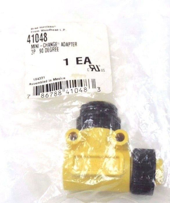 NEW BRAD HARRISON 41048 MINI-CHANGE ADAPTER 3P 90 DEGREE
