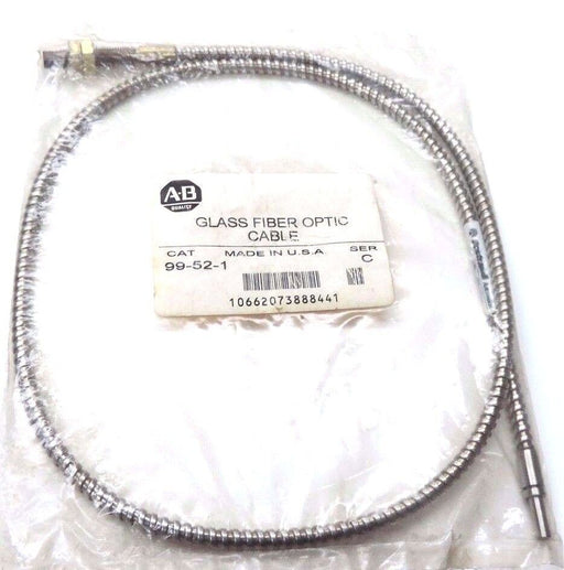 NEW ALLEN BRADLEY 99-52-1 GLASS FIBER OPTIC CABLE 99521, SER. C