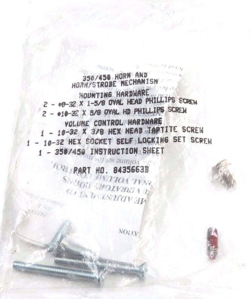 NEW FEDERAL SIGNAL 8435663B MOUNTING HARDWARE