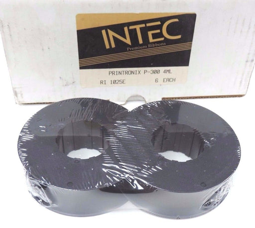 NIB INTEC PRINTRONIX P-300 4ML RIBBONS - QTY 6