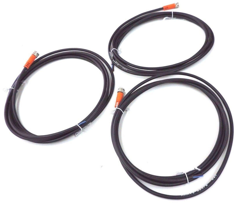 LOT OF 3 NEW LUMBERG RKMV3-224/2 SINGLE ENDED CORDSETS RKMV3-224/2M