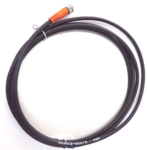 LOT OF 3 NEW LUMBERG RKMV3-224/2 SINGLE ENDED CORDSETS RKMV3-224/2M