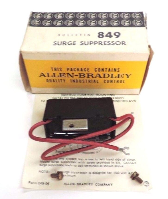 NIB ALLEN BRADLEY 849-N5 SURGE SUPPRESSOR SER. A, 849N5