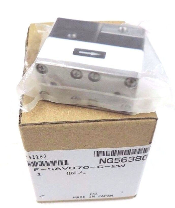 NIB KOGANEI F-SAV070-C-2W AIR OPERATED VALVE FSAV070C2W