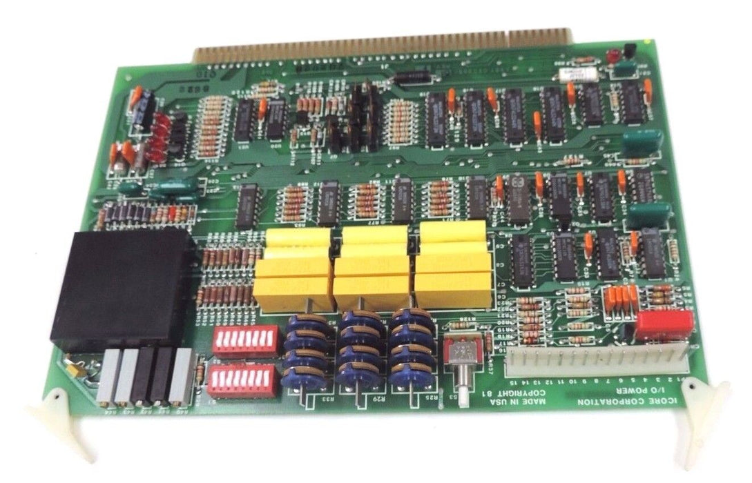 ICORE CORP. D20568-01 I/O POWER BOARD D2056801 REV. F