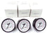 LOT OF 3 NIB ROSS 5400A2011, 1/4'' PRESSURE GAUGES 0-200