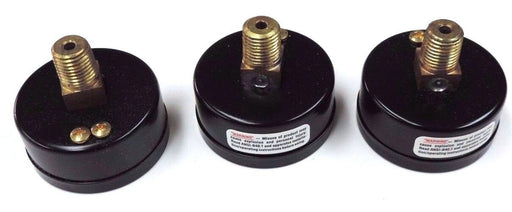 LOT OF 3 NIB ROSS 5400A2011, 1/4'' PRESSURE GAUGES 0-200
