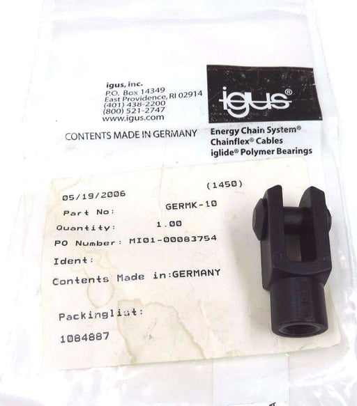 NEW IGUS GERMK-10 JOINT IGUS GERMK MI01-00083754, MI0100083754