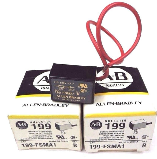 LOT OF 2 NIB ALLEN BRADLEY 199-FSMA1 SURGE SUPPRESSORS 199FSMA1 SER. B