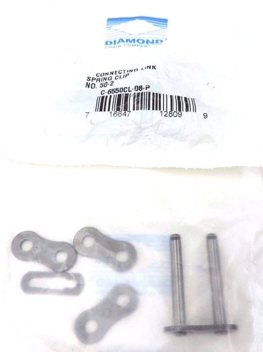LOT OF 16 NEW DIAMOND NO. 50-2 CONNECTING LINKS C-6550CL-08-P