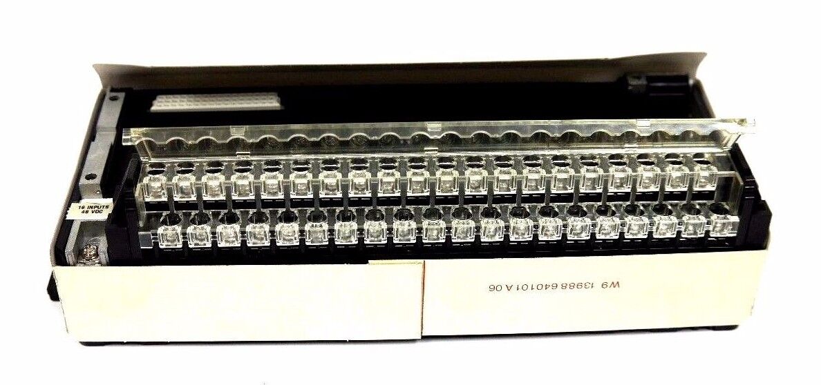 NIB SCHNEIDER AUTOMATION TBXDES1633 INPUT TBX7 SOCK. 16I 48VDC TBX-DES-1633