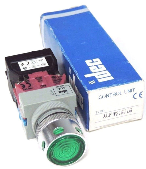 NIB IDEC ALFW21611G CONTROL UNIT PUSHBUTTON PRIMARY 100/110V, 50-60HZ