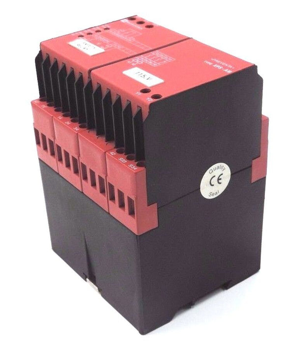 TELEMECANIQUE XPS-AM3440 SAFETY RELAY 115V AC, 50/60 Hz, XPS-AM