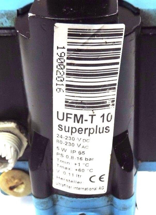 ULTRAFILTER UFM-T 10 SUPERPLUS DRYER 24-230VDC, 80-230VAC, 5W, IP65, UFMT10