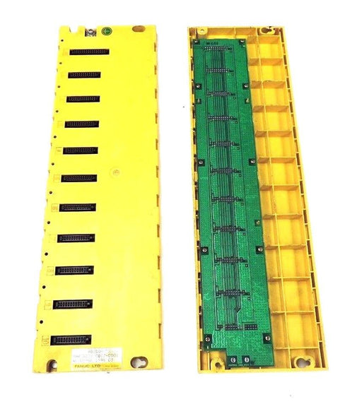 LOT OF 2 FANUC A03B-0807-C001 10 MODULE BASE UNITS ABU10A, A03B0807C001