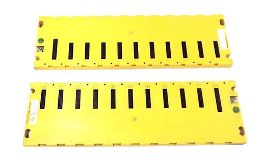 LOT OF 2 FANUC A03B-0807-C001 10 MODULE BASE UNITS ABU10A, A03B0807C001