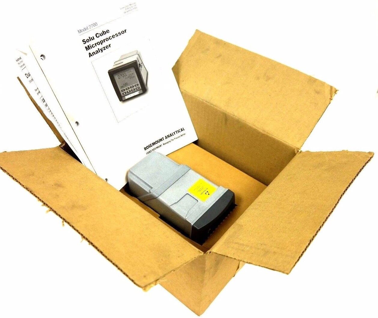 NIB ROSEMOUNT ANALYTICAL 2700-21 REV. F SOLU CUBE MICROPROCESSOR ANALYZER 270021