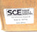NIB SCE SCE-4PBAI PUSH BUTTON ENCLOSURE 4 HOLE, NEMA 12, 3.5''X10''X4.84'' 4PBAI