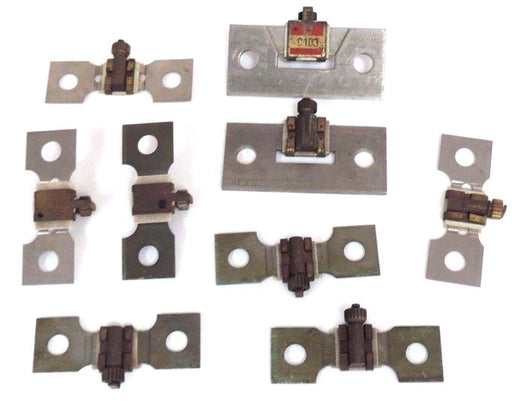 LOT OF 9 SQUARE D HEATER ELEMENTS CC74.6, C103, CC22.8