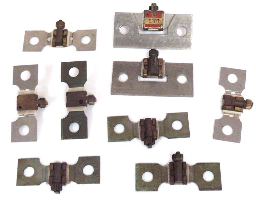 LOT OF 9 SQUARE D HEATER ELEMENTS CC74.6, C103, CC22.8