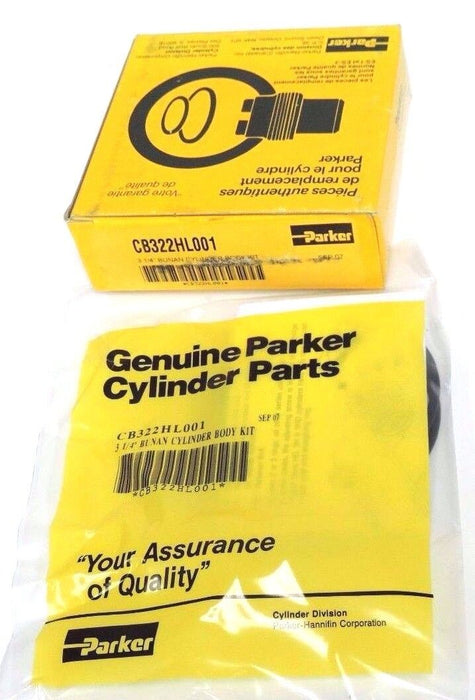 NIB PARKER CB322HL001 3-1/4'' BUNAN CYLINDER BODY KIT