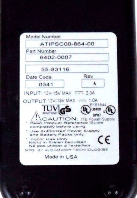 NIB LXE 2325A377CHGR1US SINGLE SLOT BATTERY CHARGER KIT, REV. A, 9900040006
