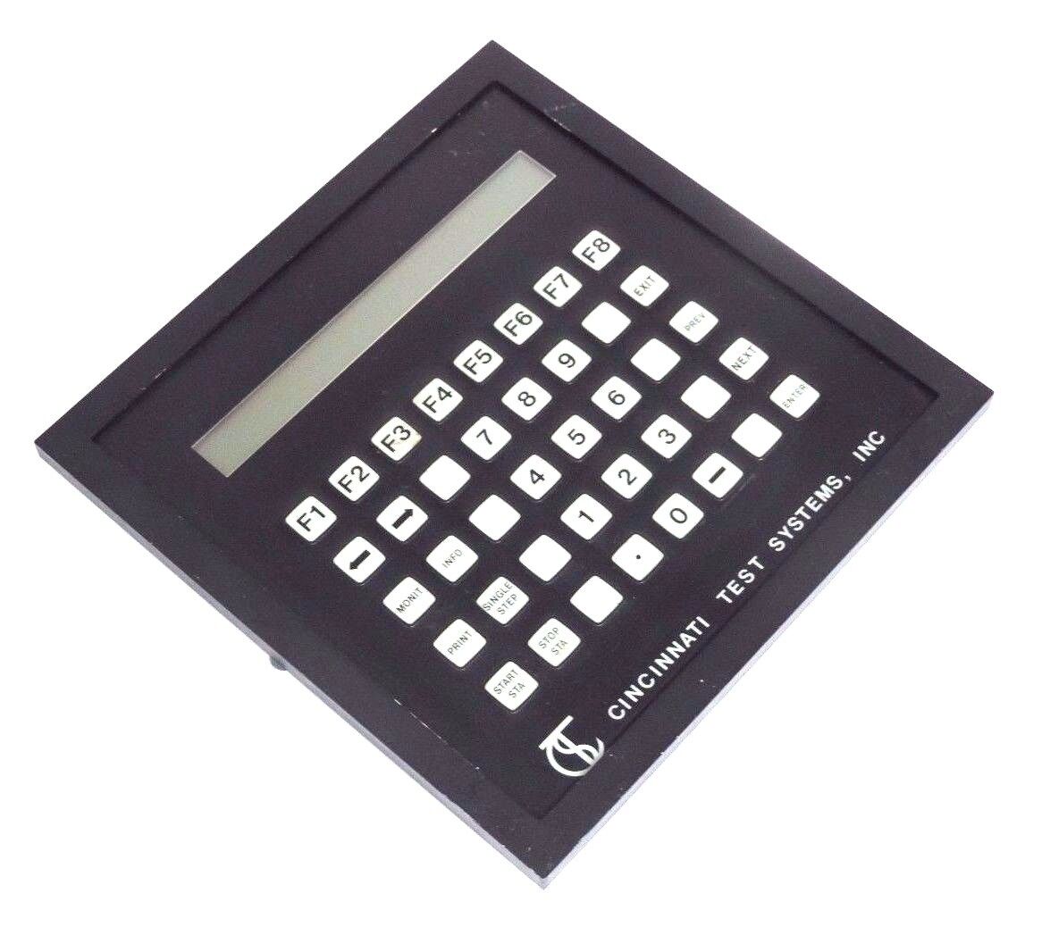 CINCINNATI TEST SYSTEMS INC. PM1 REV. B DISPLAY PANEL 1094501