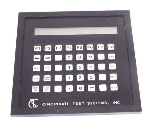 CINCINNATI TEST SYSTEMS INC. PM1 REV. B DISPLAY PANEL 1094501