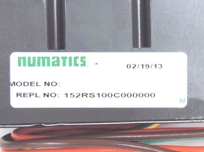 NEW NUMATICS 152RS100C000000 PRESSURE REGULATOR 10/130PSIG W/ 214-103 GAUGE