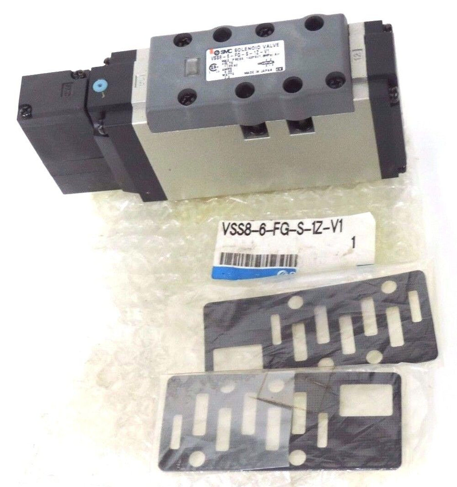 NEW SMC VSS8-6-FG-S-1Z-V1 VALVE VSS86FGS1ZV1 WATTS: 2.3 AMPS: 0.03 VOLTS: 110VAC