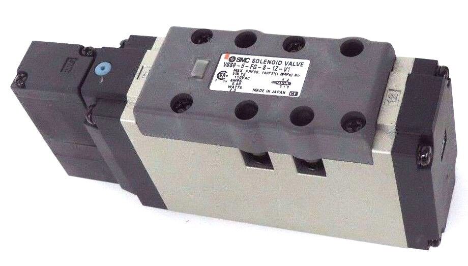 NEW SMC VSS8-6-FG-S-1Z-V1 VALVE VSS86FGS1ZV1 WATTS: 2.3 AMPS: 0.03 VOLTS: 110VAC