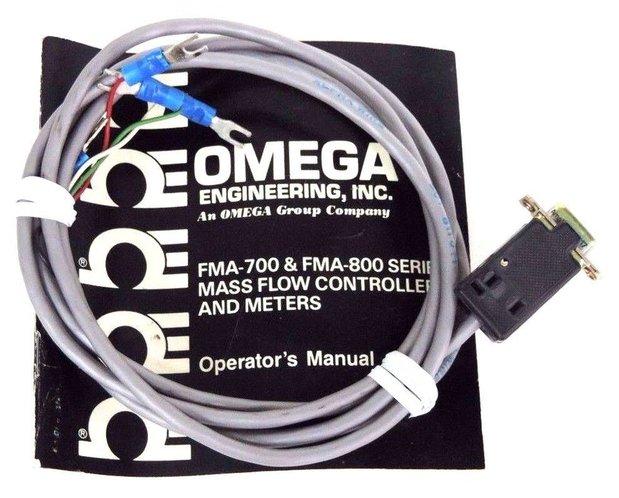 NIB OMEGA FMA-860-V FLOW METER 0/5VDC, X LINEAR, SCCM, N2, 1500PSI, FMA860V