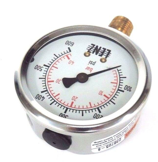 NIB LENZ AFC-600-25 PRESSURE GAUGES AFC60025, 0-600 PSI