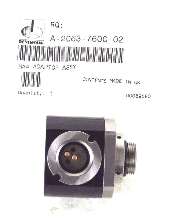 NEW RENISHAW A-2063-7600-02 MA4 ADAPTOR ASSEMBLY A2063760002