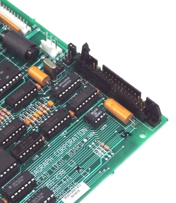 DIAGRAPH CORPORATION 1900-471 HEAD LOGIC BOARD, 004D13001-471, 93-5515, 1900471