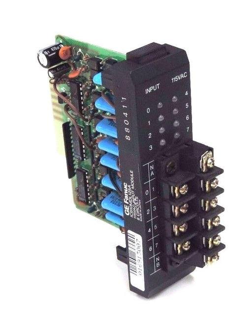 LOT OF 5 REPAIRED GE FANUC IC610MDL125A INPUT MODULES 115VAC, 8 CIRCUITS