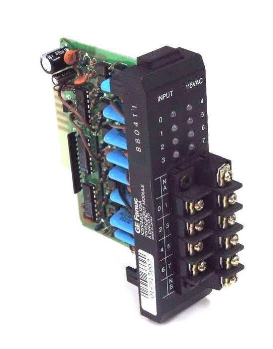 LOT OF 5 REPAIRED GE FANUC IC610MDL125A INPUT MODULES 115VAC, 8 CIRCUITS