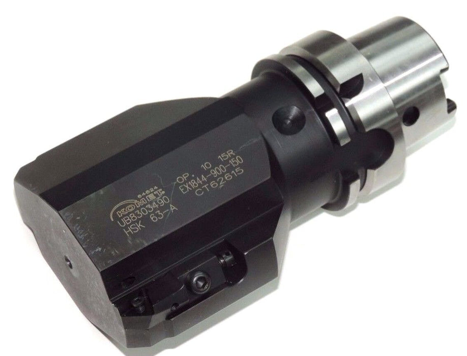 NEW KOMET UB8303490 HSK-A63 BORE, CHAMFER ASSY TOOL