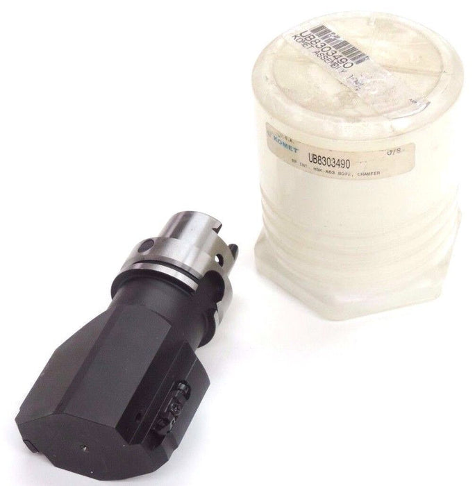 NEW KOMET UB8303490 HSK-A63 BORE, CHAMFER ASSY TOOL